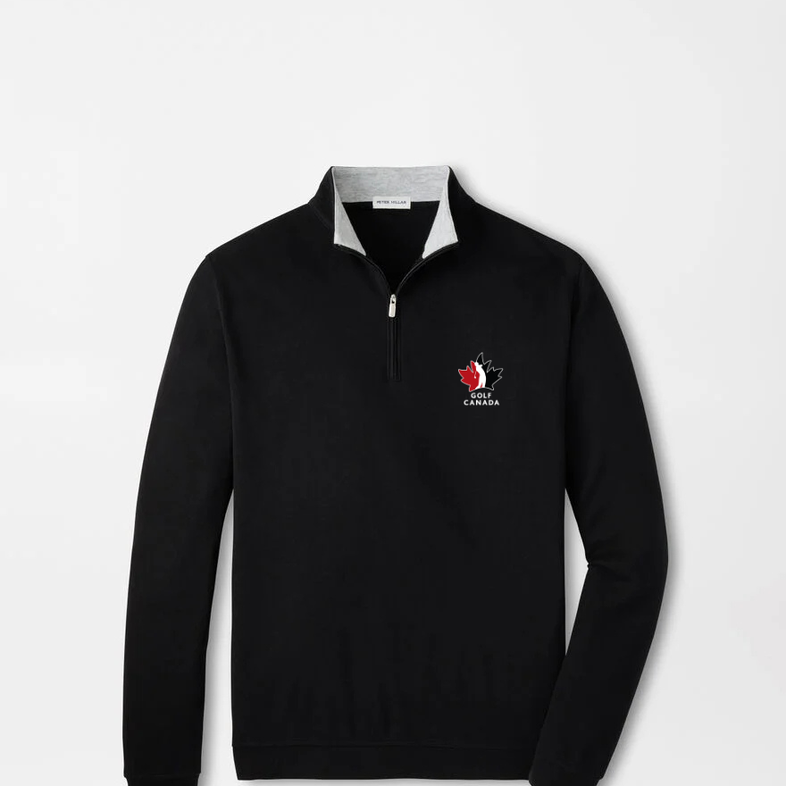 Golf Canada Black Comfort Pullover
