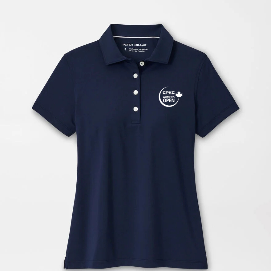 CPKC Women's Open Ladies Nay Short Sleeve Polo