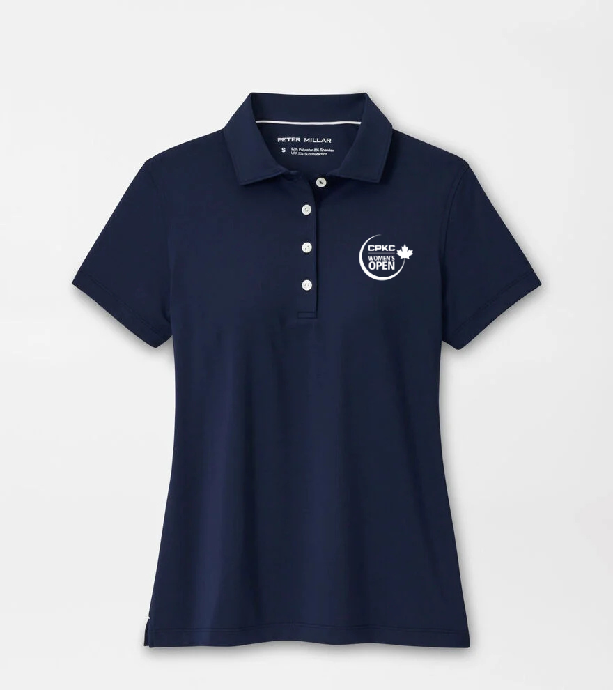 CPKC Women's Open Ladies Nay Short Sleeve Polo