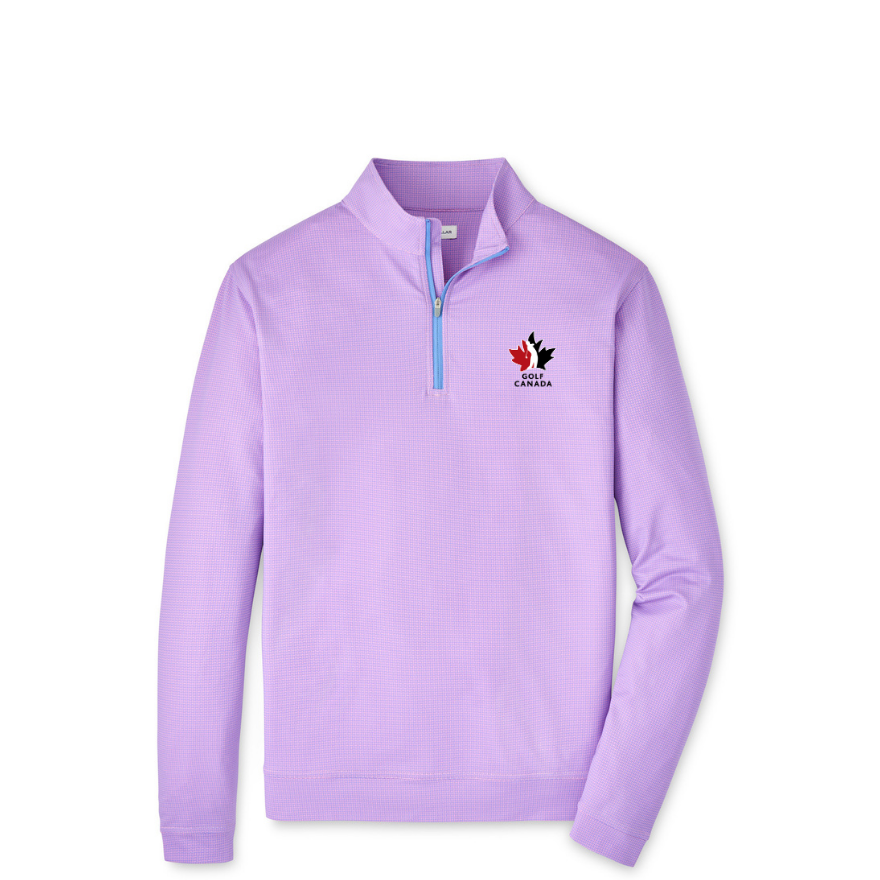 Golf Canada Basketweave Performance Quarter Zip