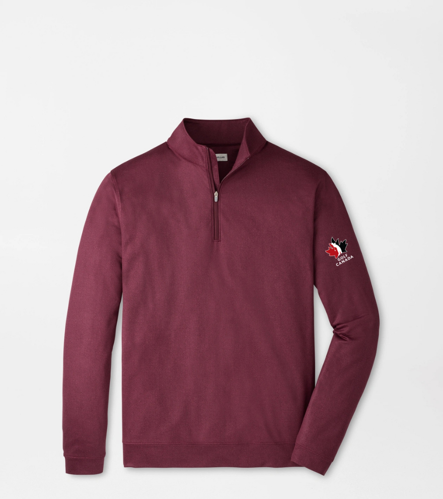 Golf Canada Herringbone Performance Quarter Zip