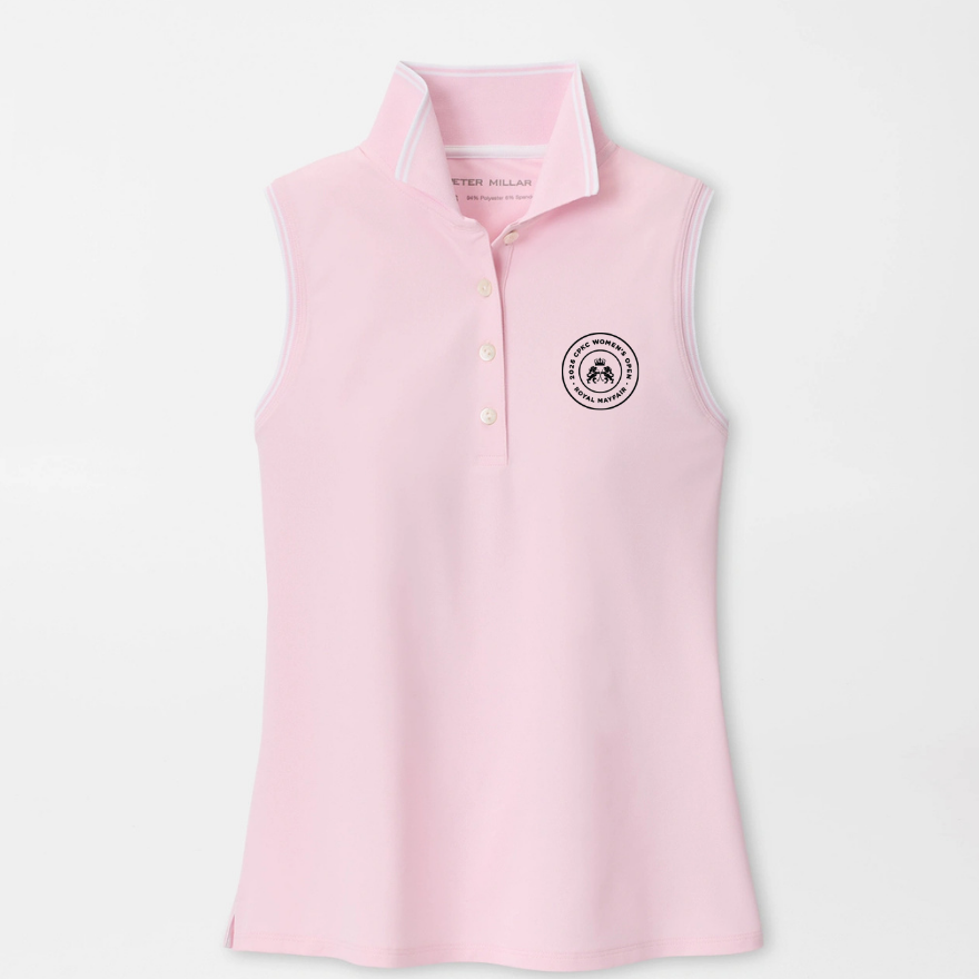 CPKC Women's Open Ladies Canterbury Mesh Sleeveless Polo