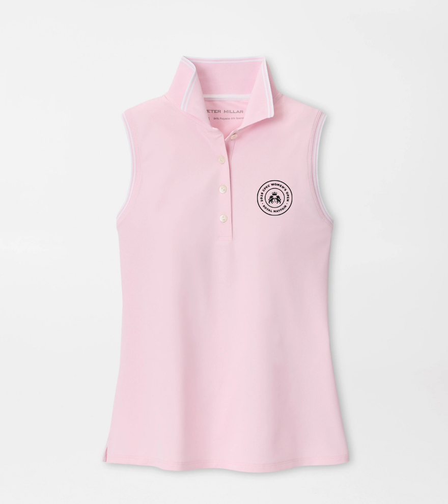 CPKC Women's Open Ladies Canterbury Mesh Sleeveless Polo