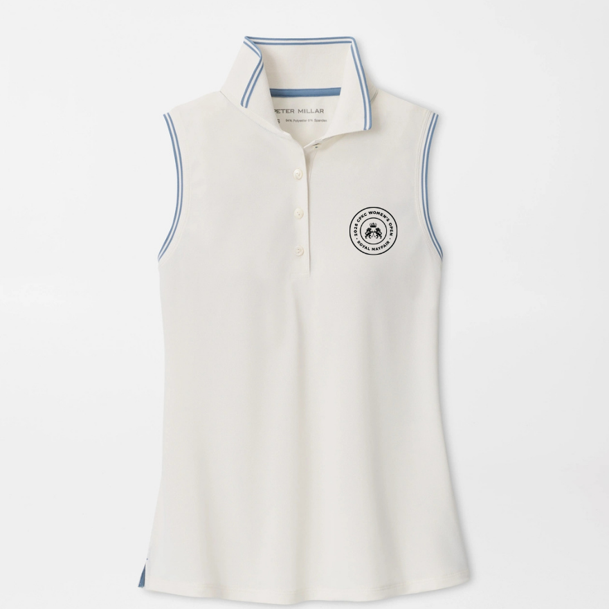 CPKC Women's Open Ladies Canterbury Mesh Sleeveless Polo