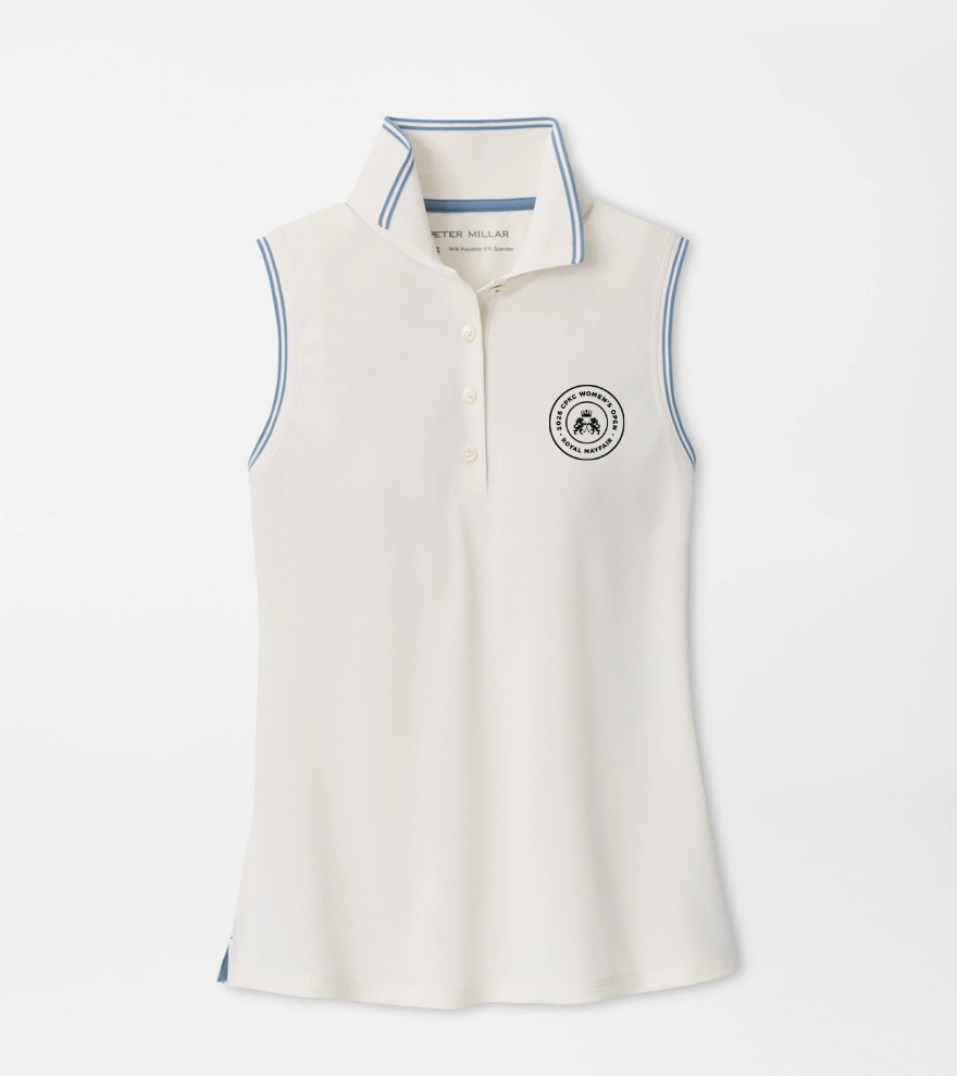 CPKC Women's Open Ladies Canterbury Mesh Sleeveless Polo
