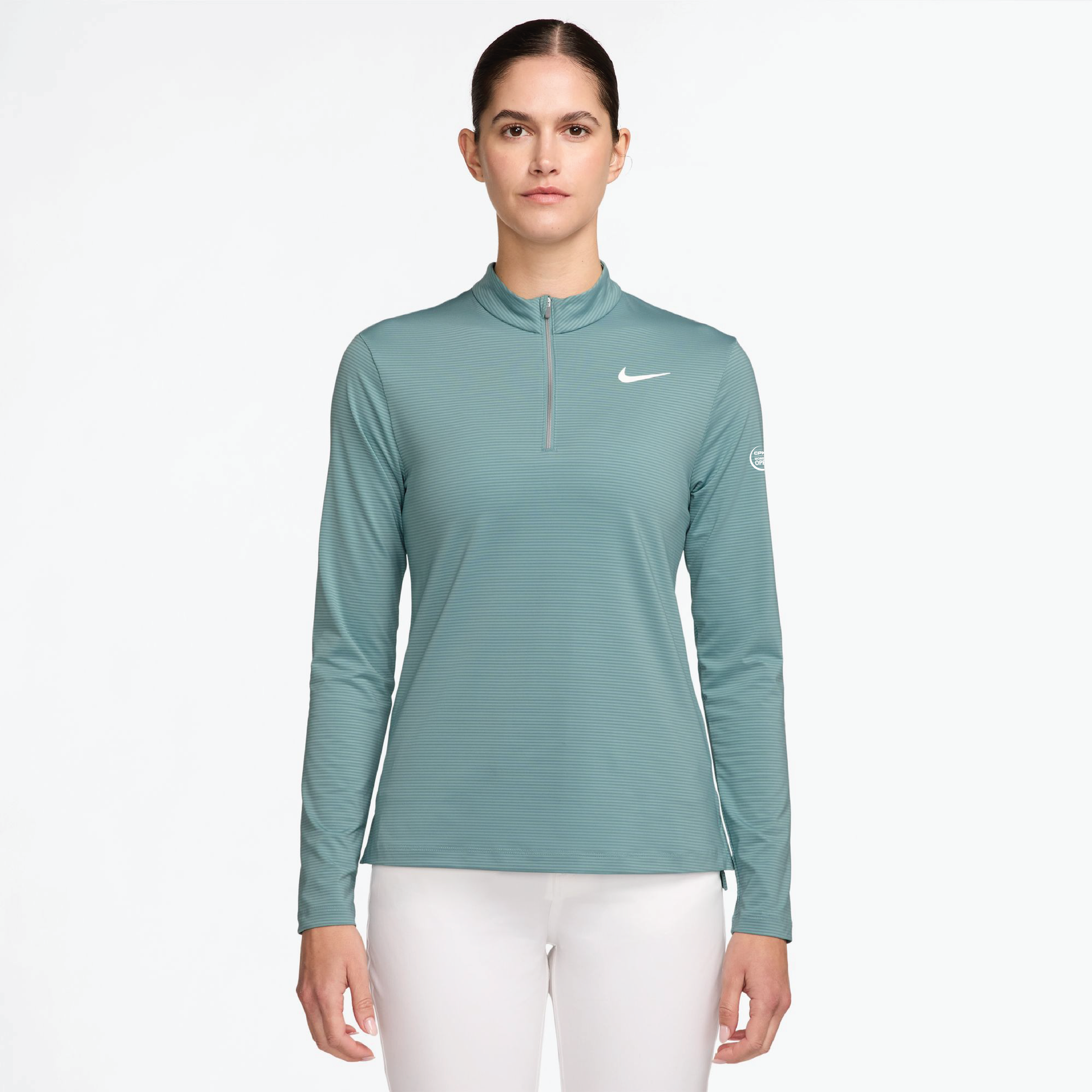 CPKC Women's Open Ladies Teal Dri-Fit Quarter Zip