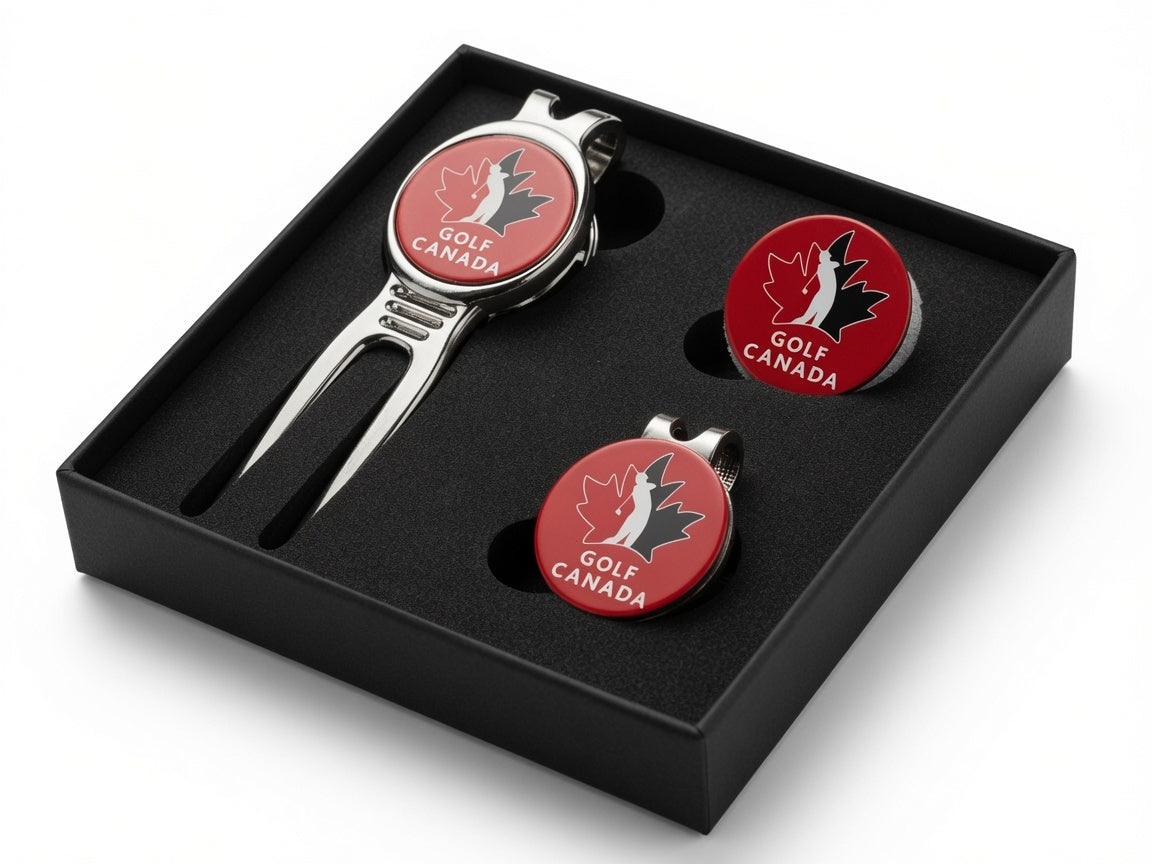 Golf Canada Divot Tool with Magnetic Ball Marker