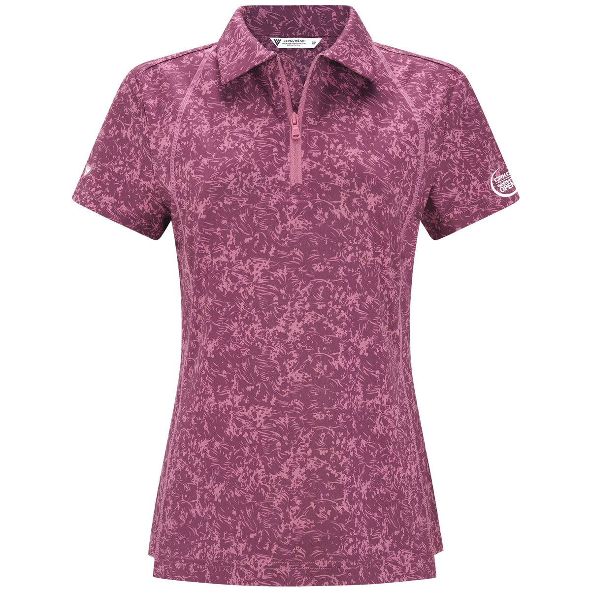 Ladies Zip Polo