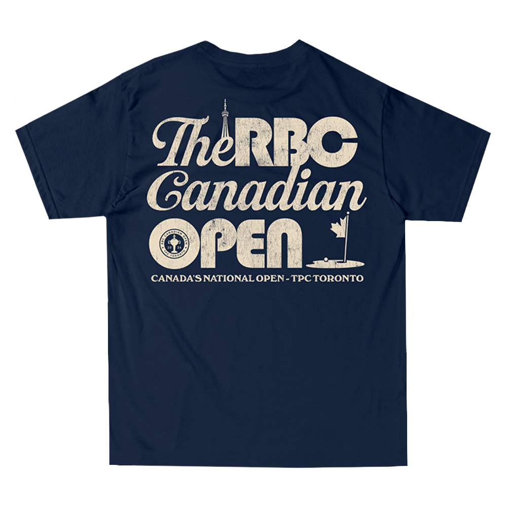 RBC Canadian Open x Barstool Navy Our Open Tee