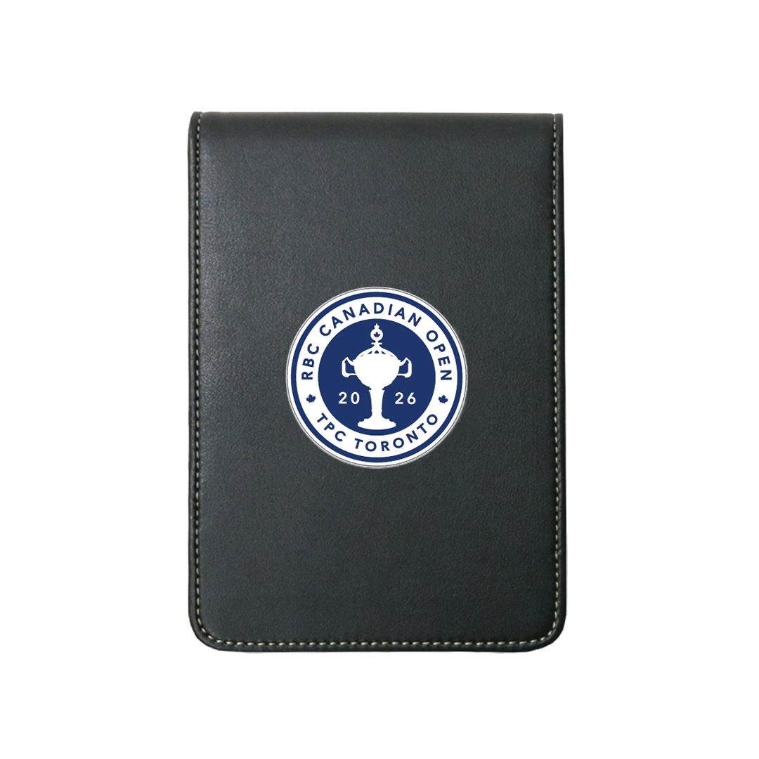 RBC Canadian Open Black Billfold Scorecard Holder