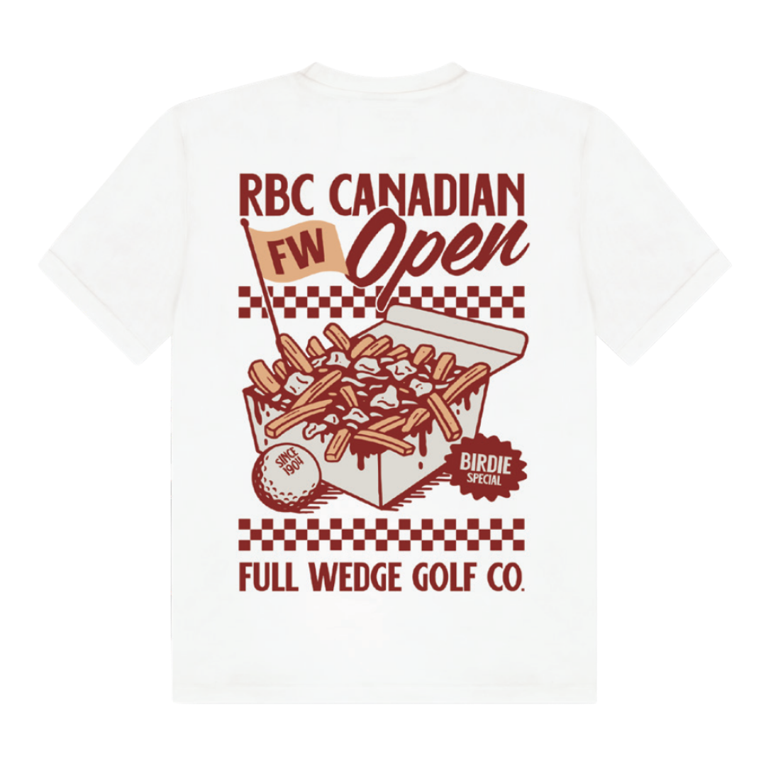 RBC Canadian Open White Poutine Club Tee