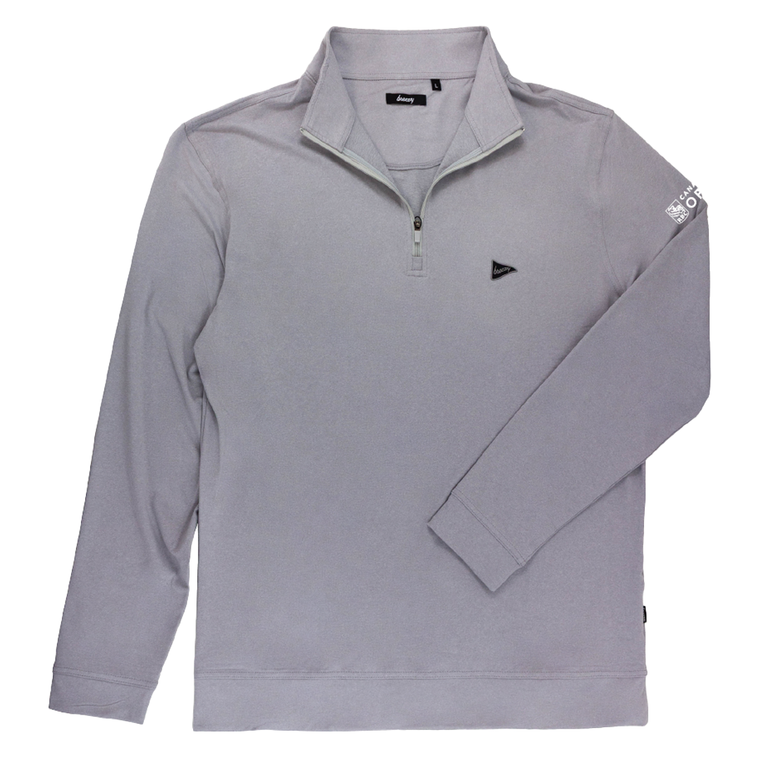 Veste The Gimme à col zippé grise de l'Omnium canadien RBC