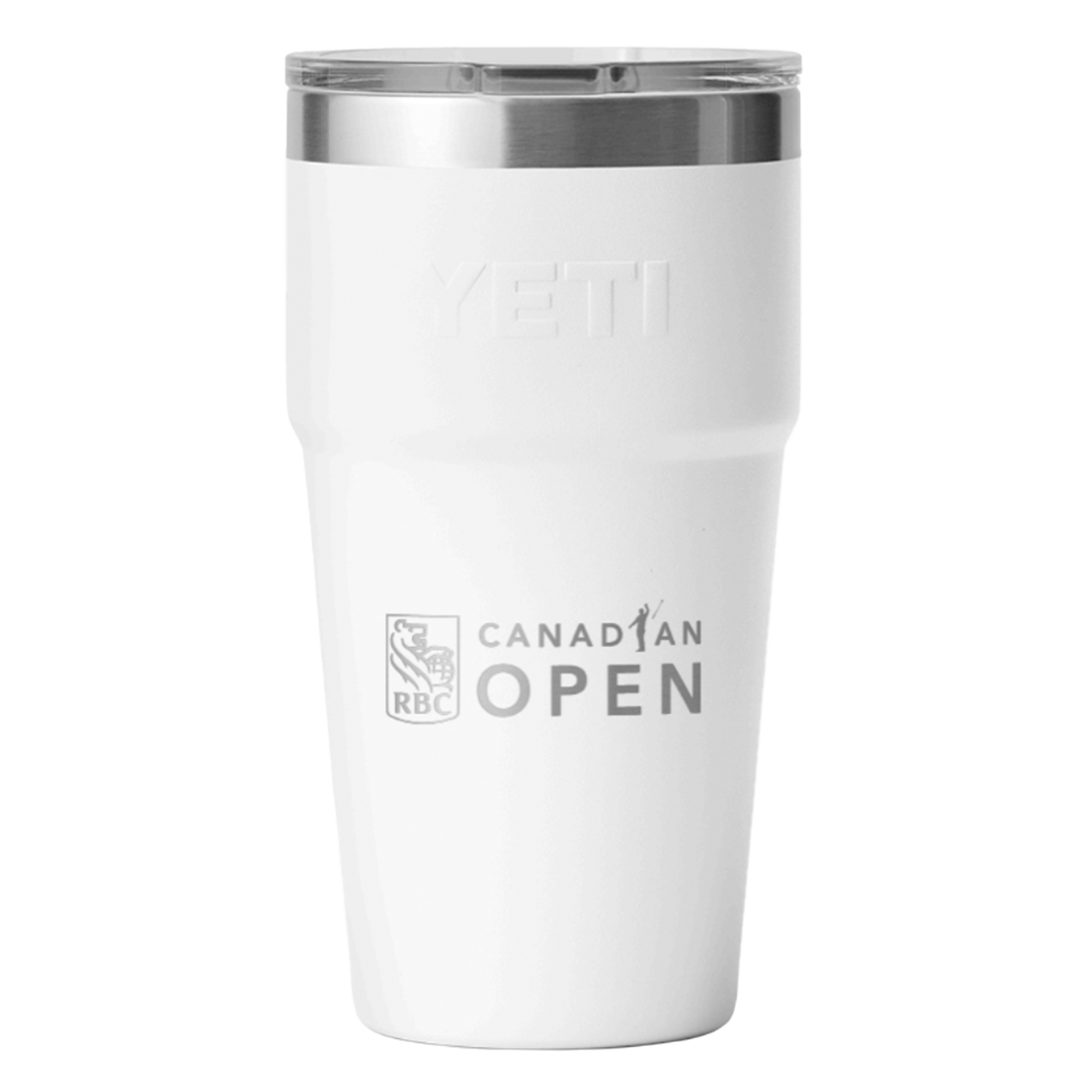RBC Canadian Open White 20oz. Stackable Rambler