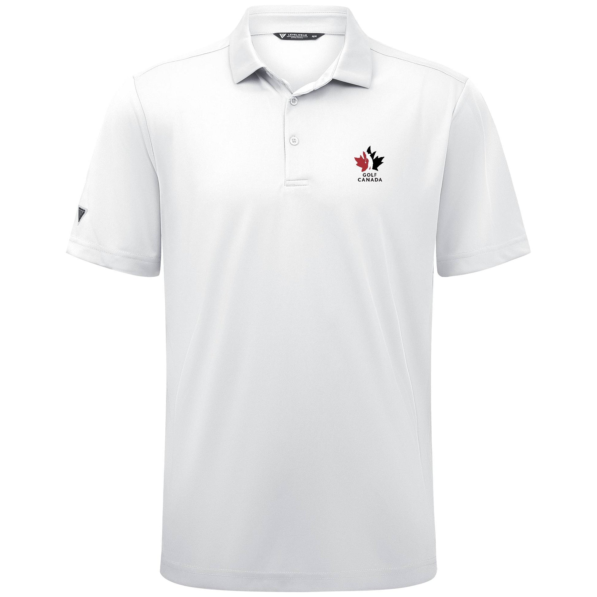 Golf Canada White Original Polo
