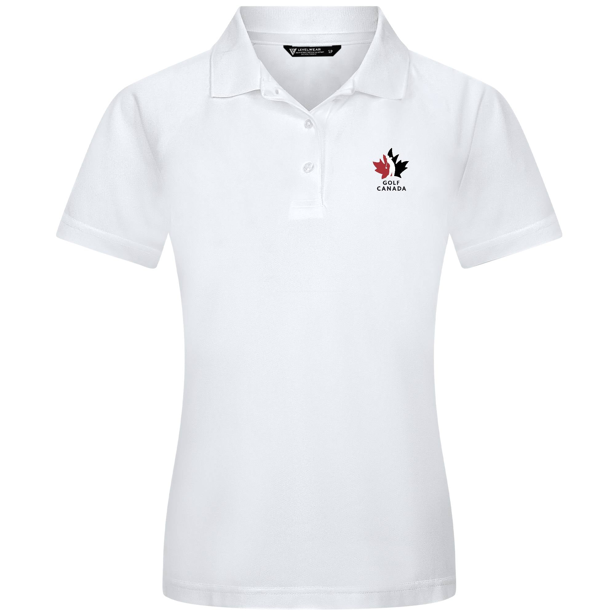 Women's Golf Canada White Balance Polo