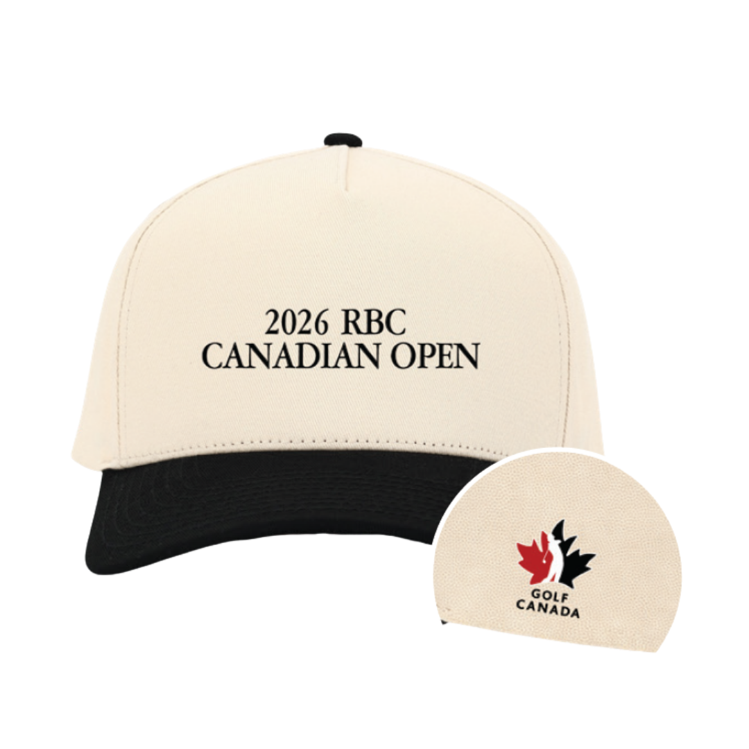 Casquette blanc cassé de l'Omnium canadien RBC