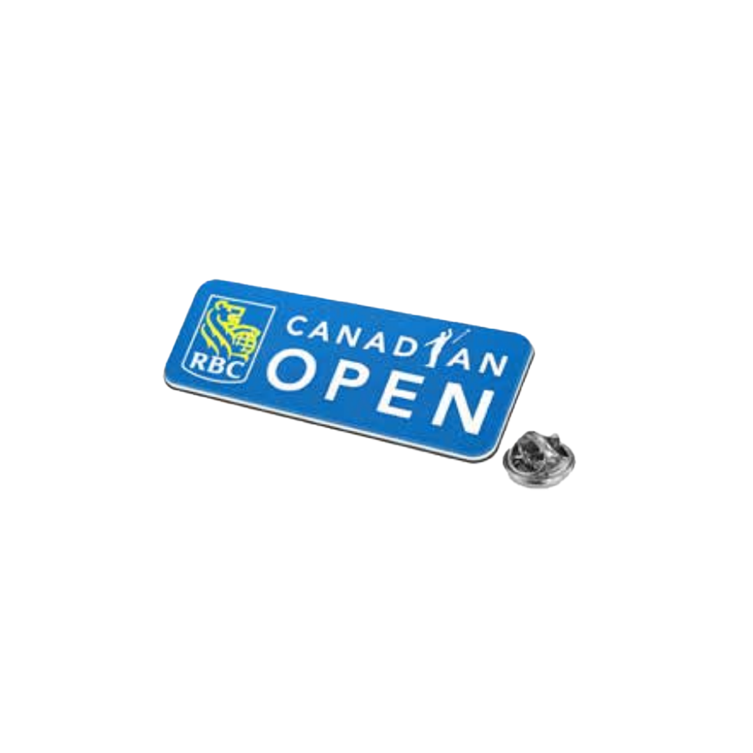 RBC Canadian Open Diecut Logo Pin