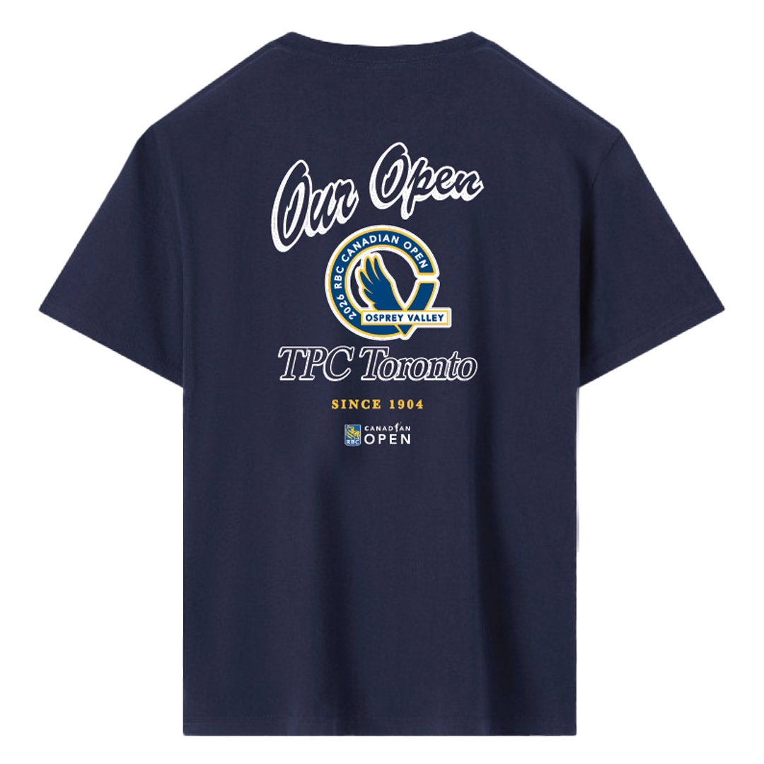 Osprey Valley Navy Our Open Tee
