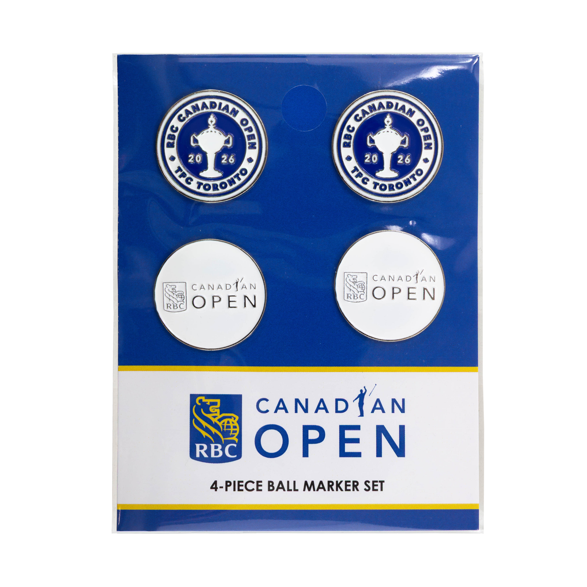 RBC Canadian Open 4-Piece Ball Marker Set