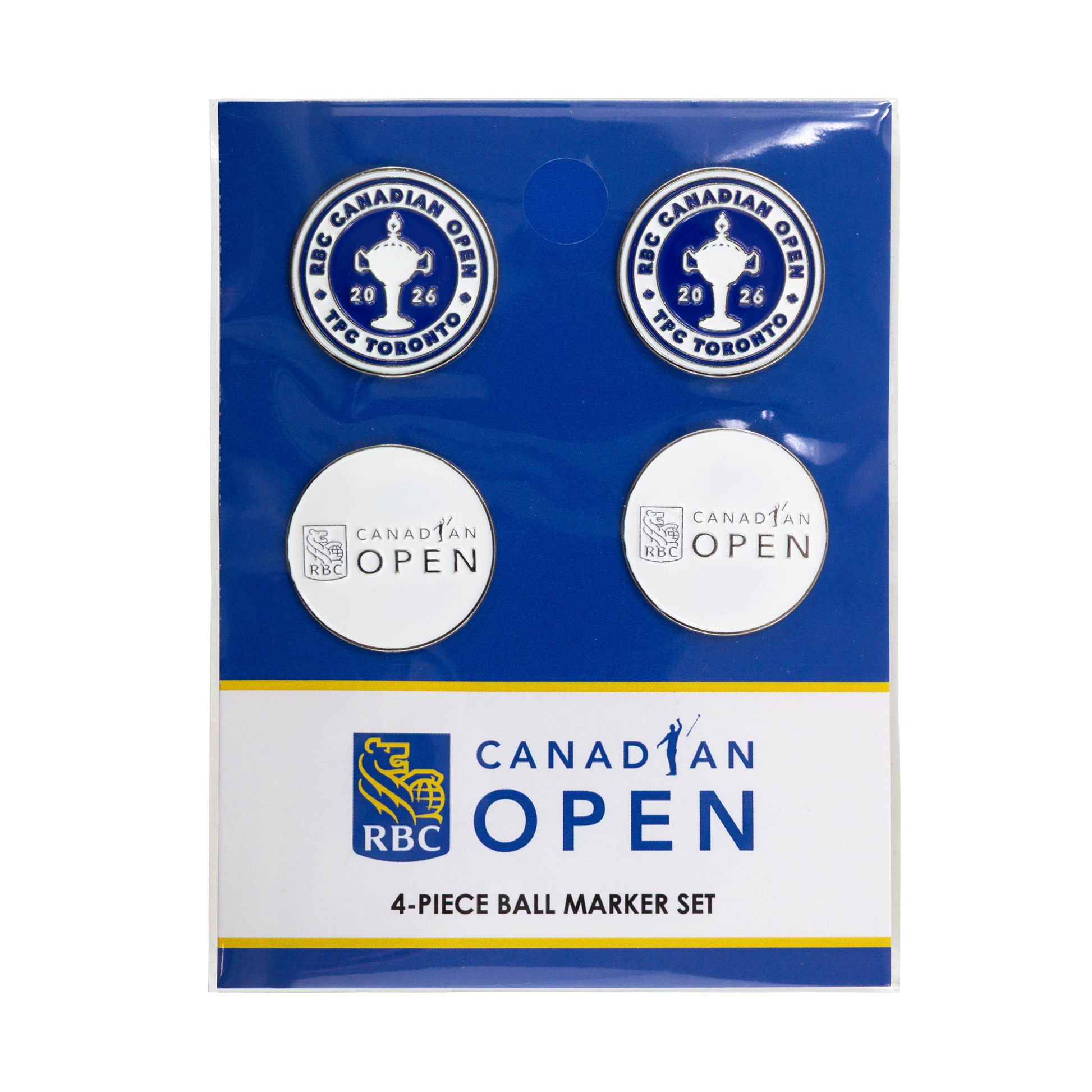 RBC Canadian Open 4-Piece Ball Marker Set