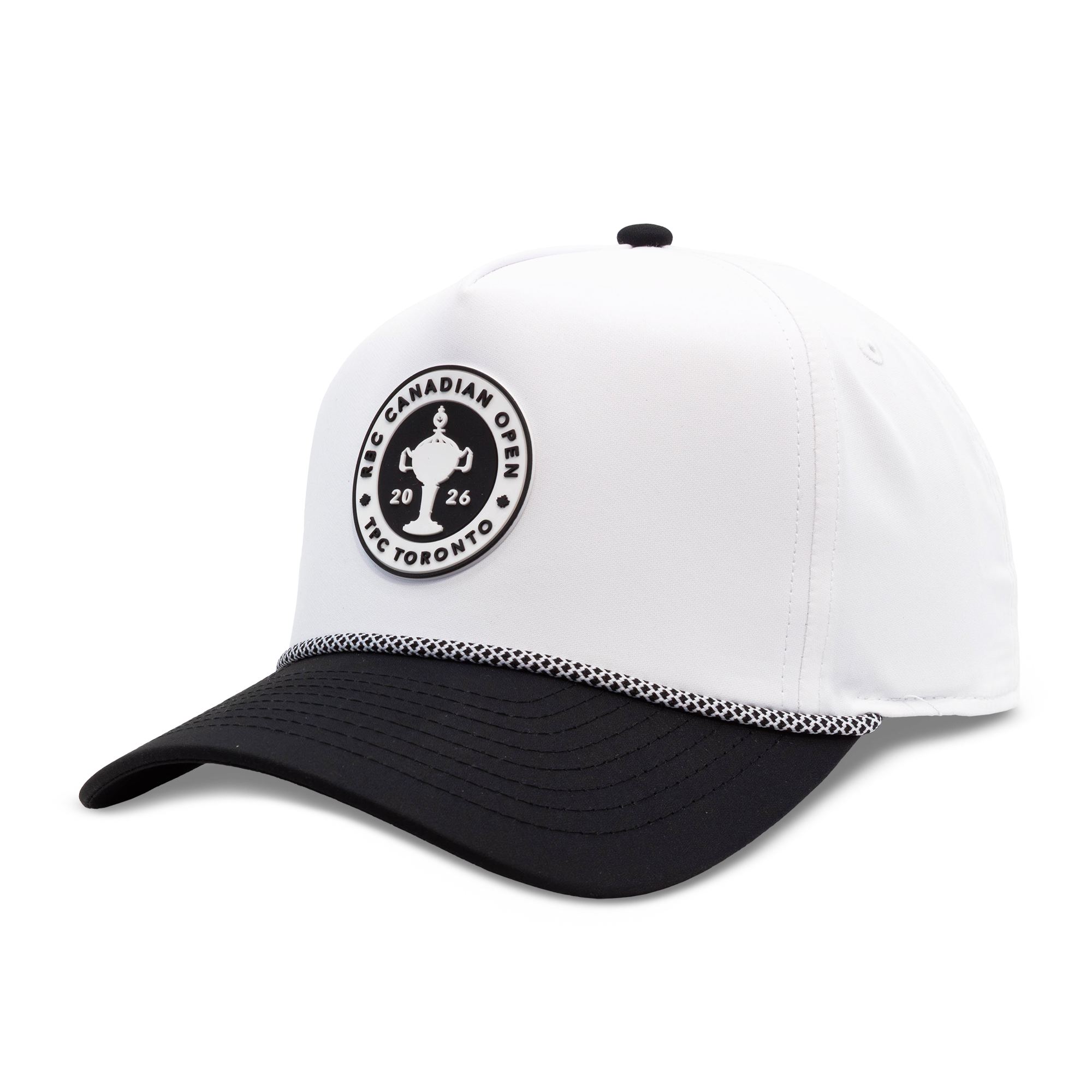 RBC Canadian Open White/Black Wrightson Two-Tone Rope Hat