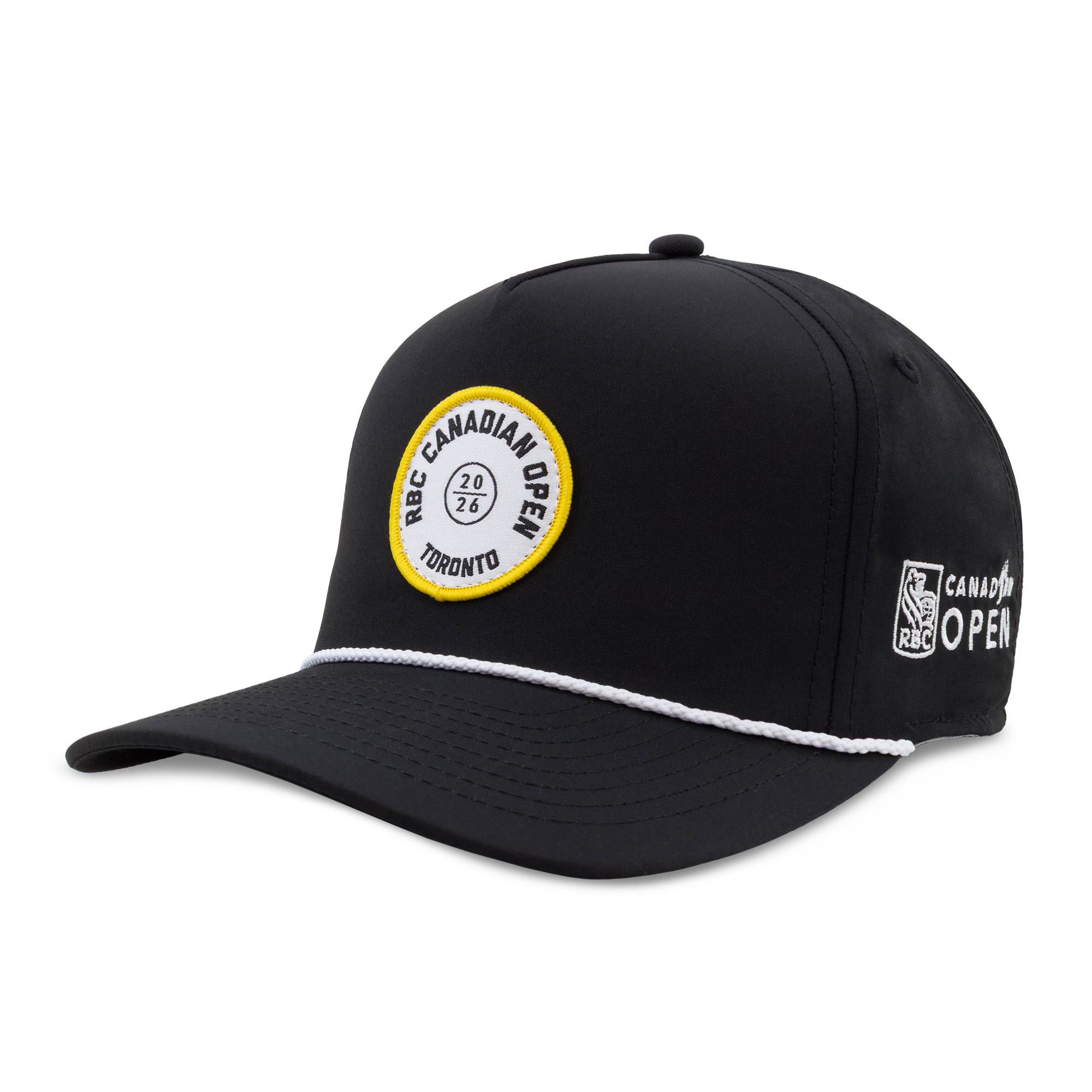 RBC Canadian Open Black Wrightson Woven Patch Hat