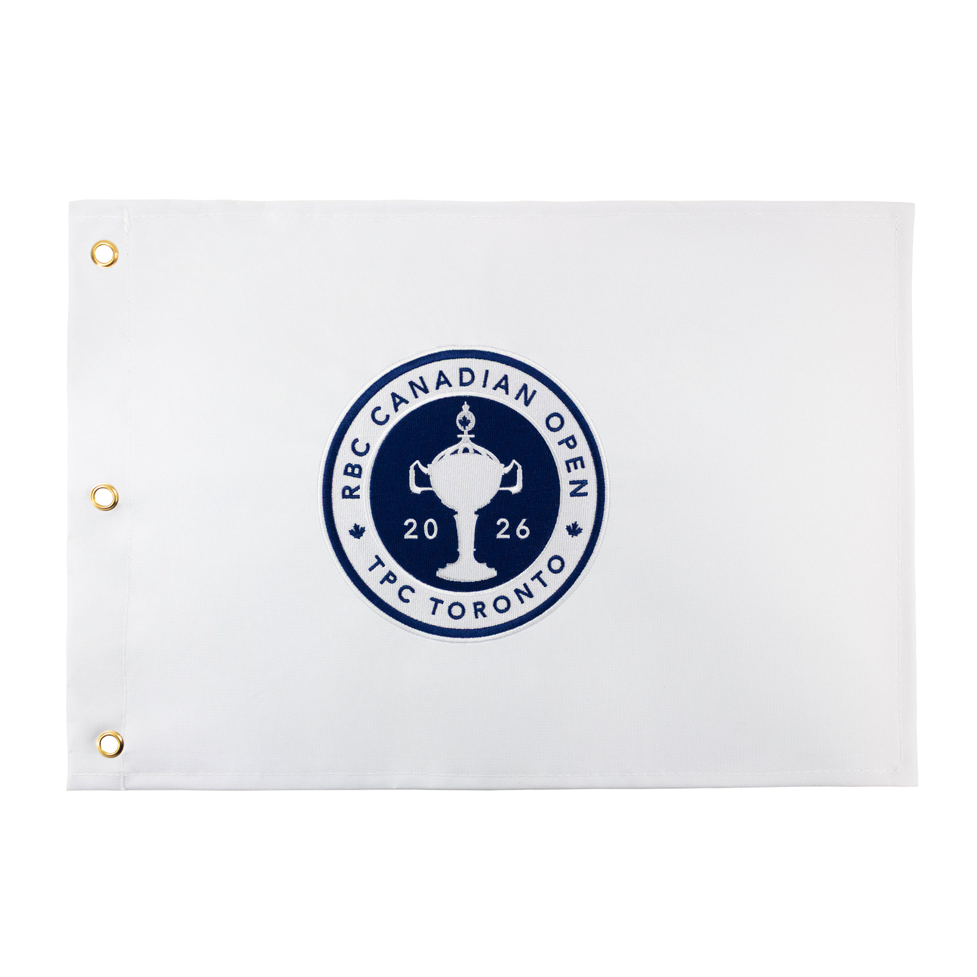RBC Canadian Open White Tournament Replica Pin Flag