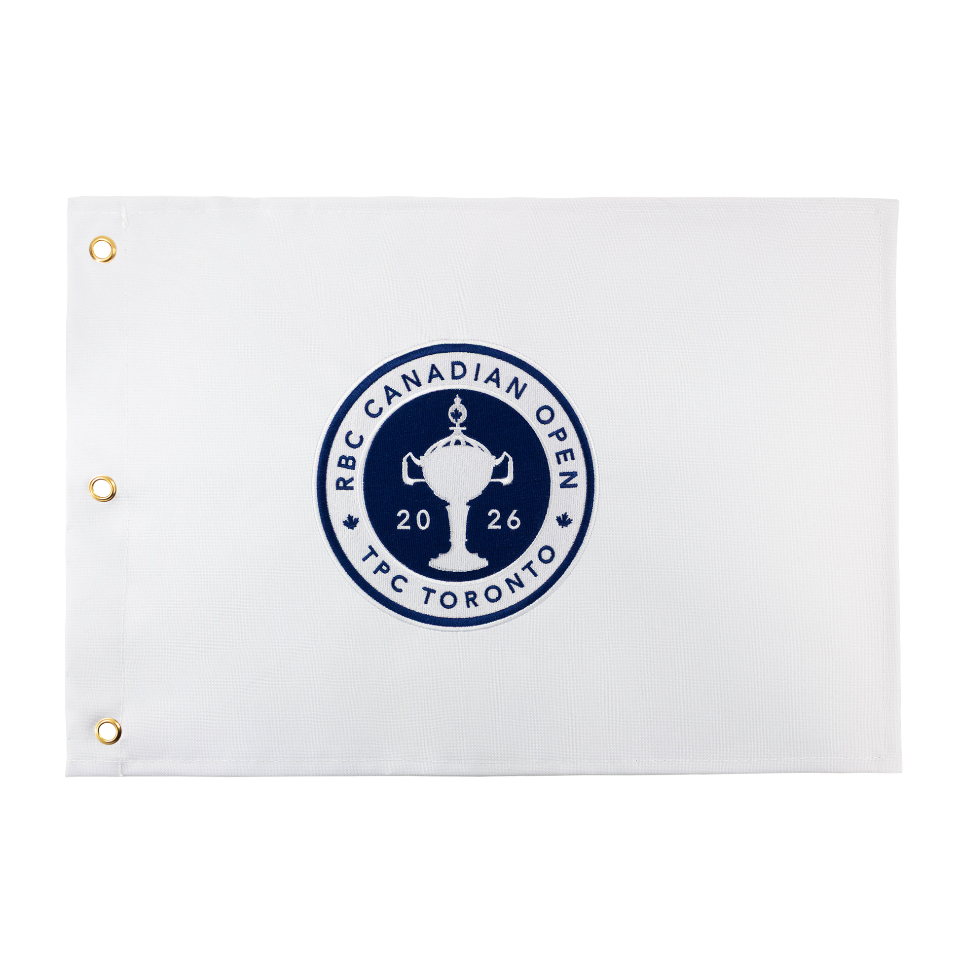 RBC Canadian Open White Tournament Replica Pin Flag