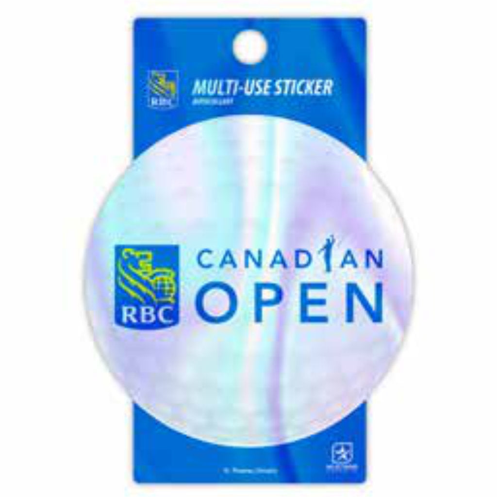 RBC Canadian Open Holographic Golf Ball Decal