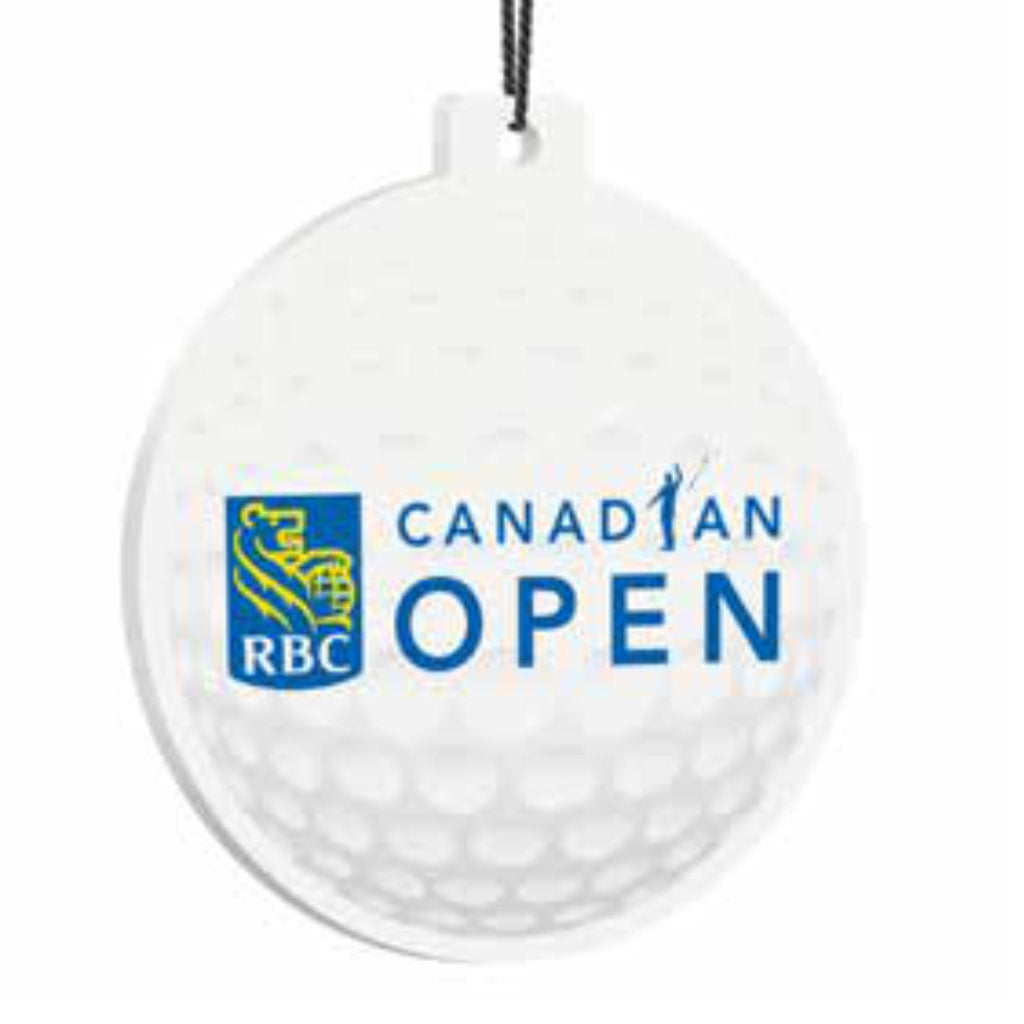 RBC Canadian Open PVC Golf Ball Ornament