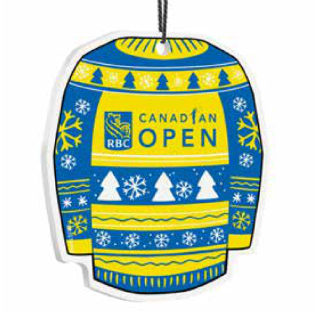 RBC Canadian Open PVC Ugly Sweater Ornament