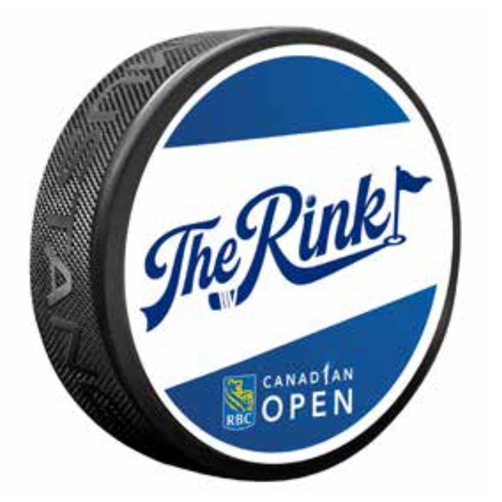 RBC Canadian Open Textured The Rink Puck