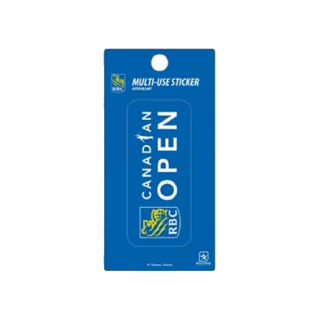 RBC Canadian Open Diecut Logo Decal