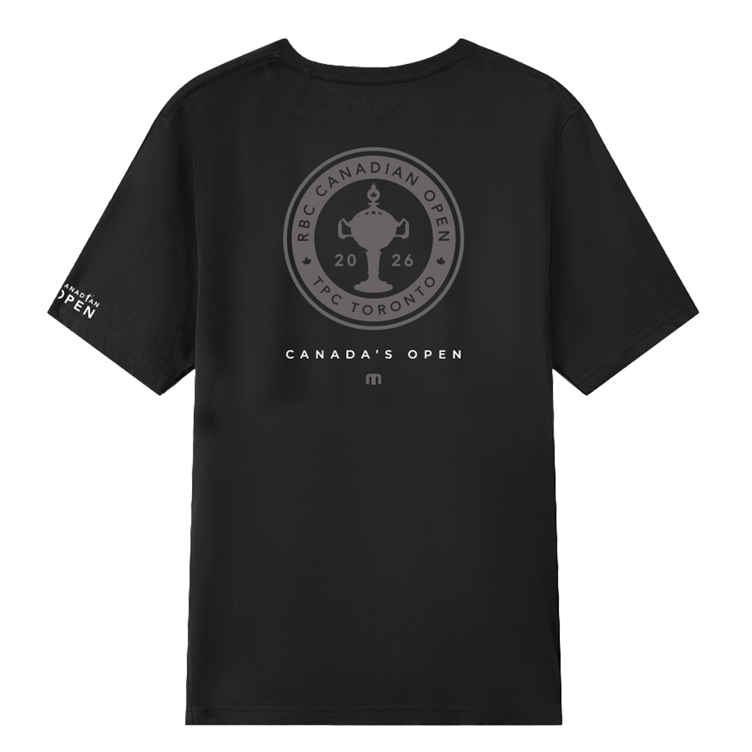 T-shirt Canada's Open noir de l'Omnium canadien RBC