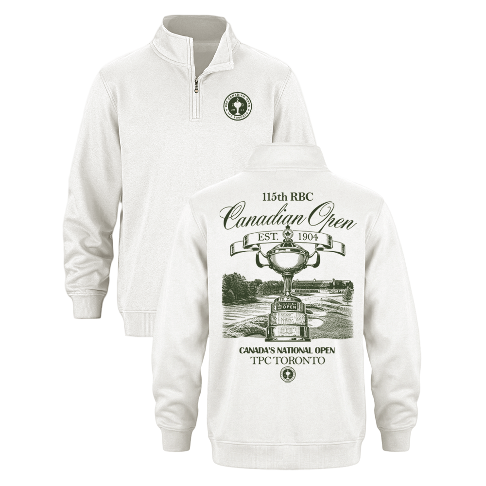 RBC Canadian Open x Barstool Tan Trophy Quarter Zip
