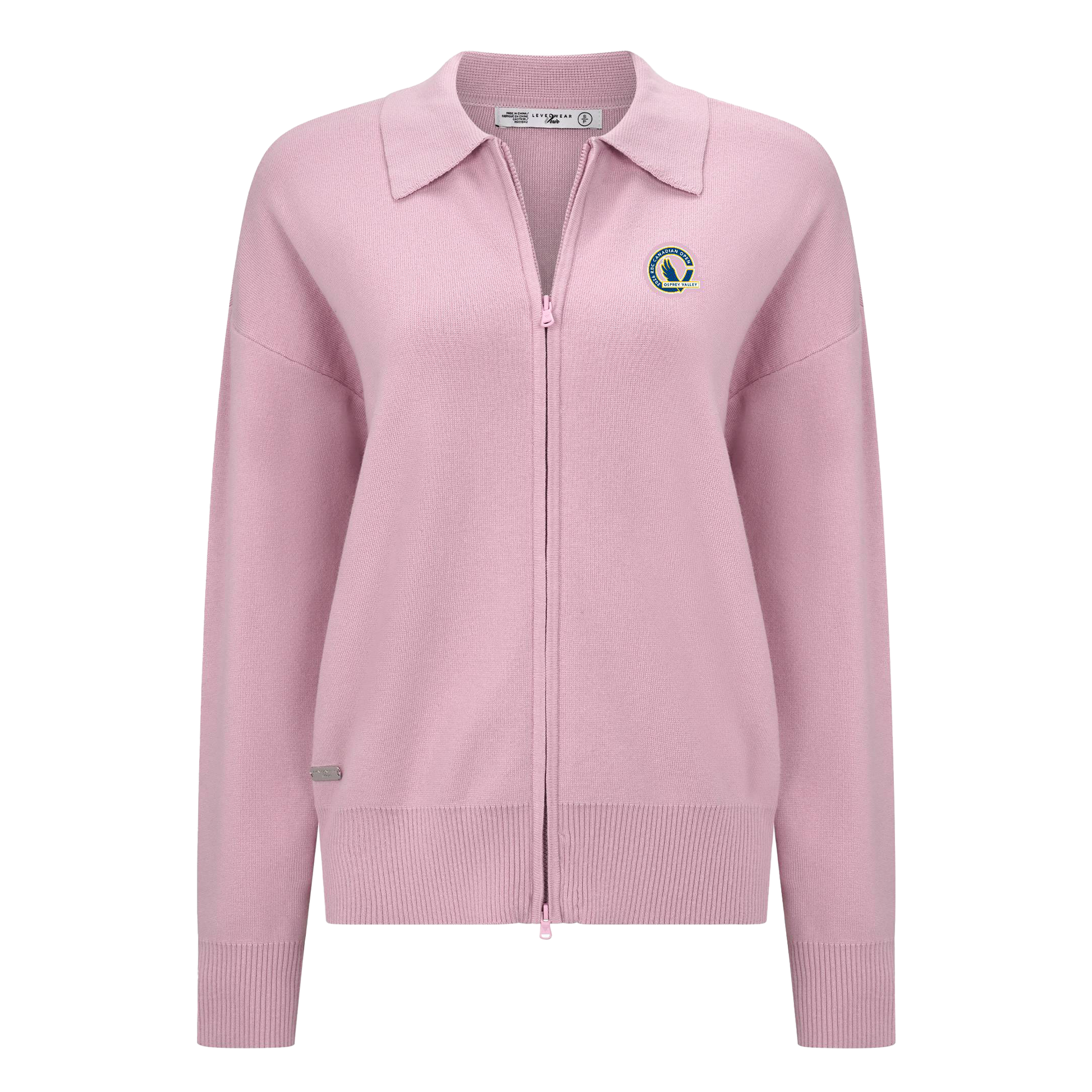 Veste Vertex lilas à fermeture éclair pleine longueur pour femmes d'Osprey Valley