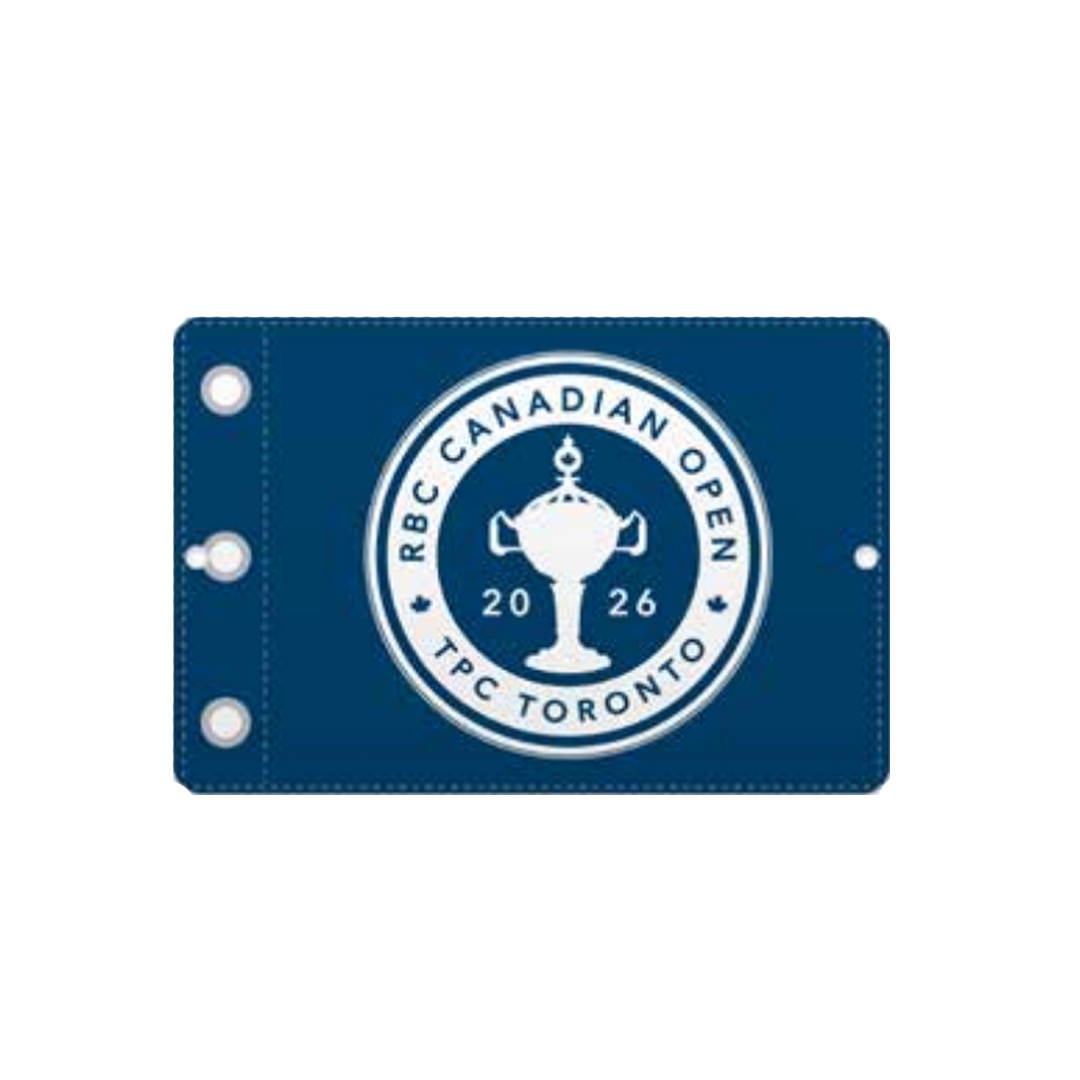 RBC Canadian Open Wood Golf Flag Sign