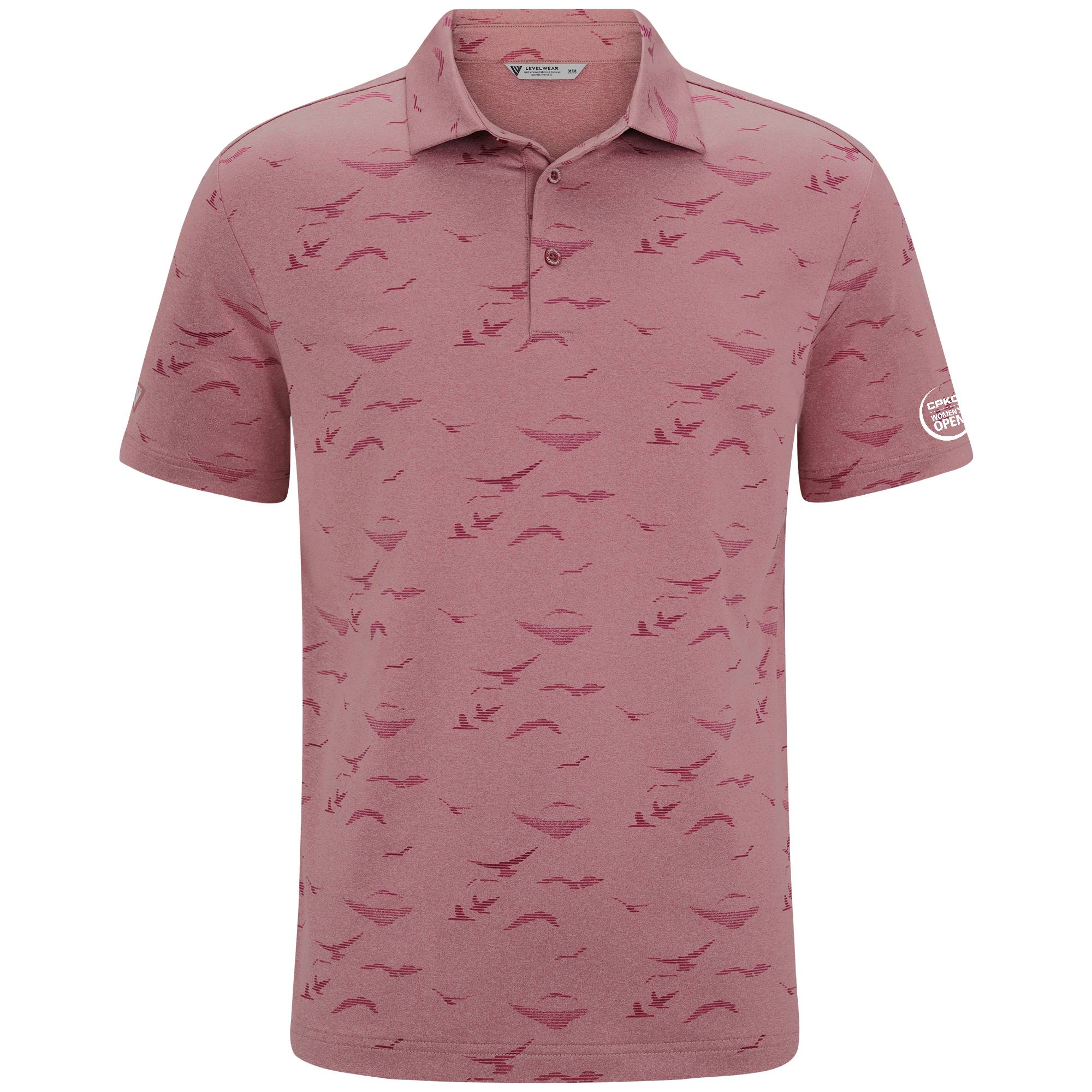 Men's Mahogany Red Polo