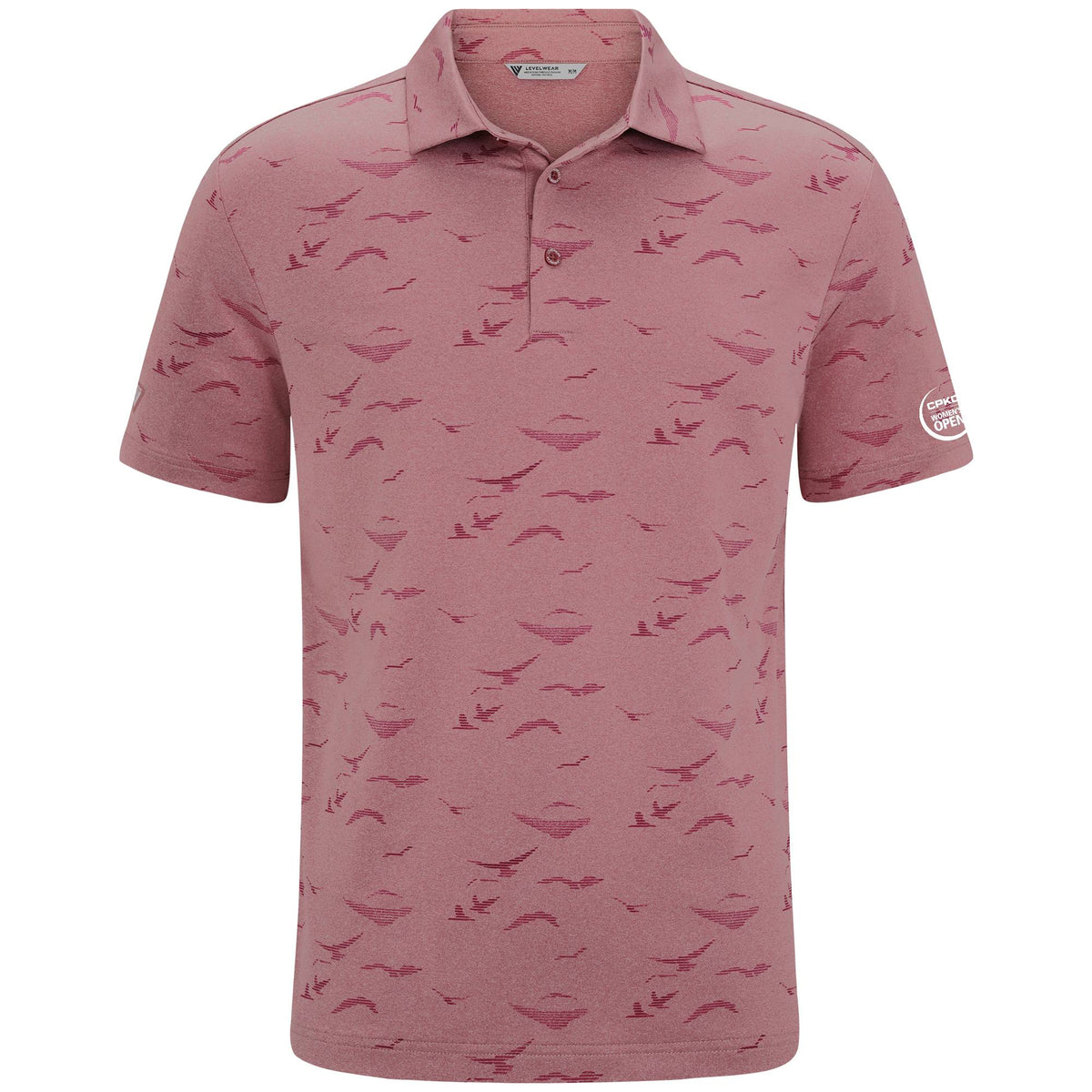 Men's Mahogany Red Polo