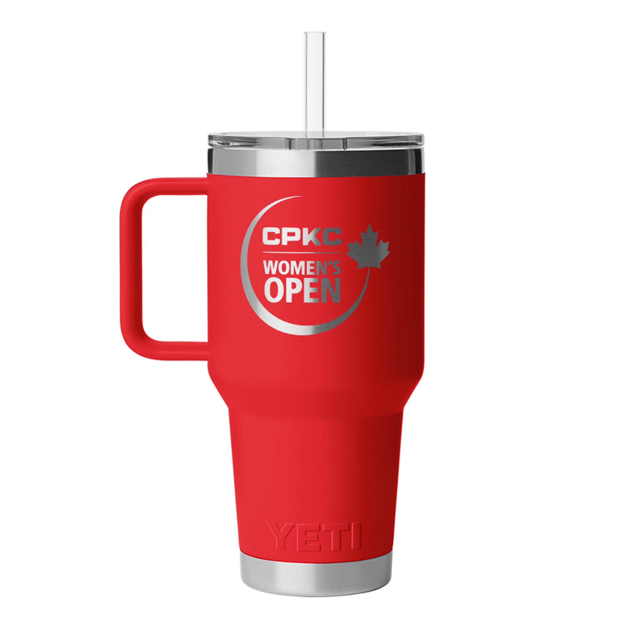 YETI CPKC 35 OZ STRAW MUG RED