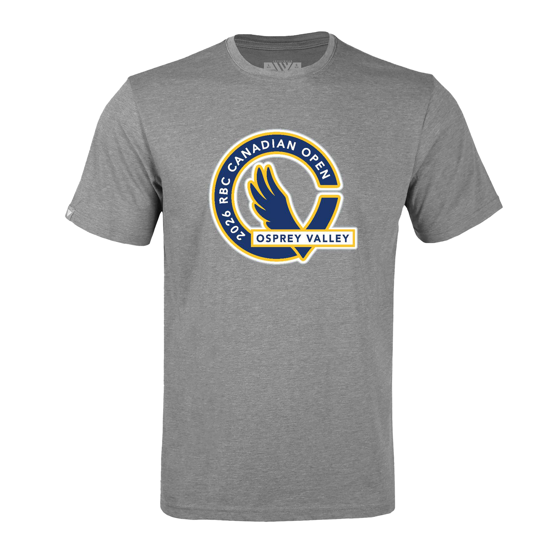 T-shirt Richmond gris chiné pour enfants d'Osprey Valley