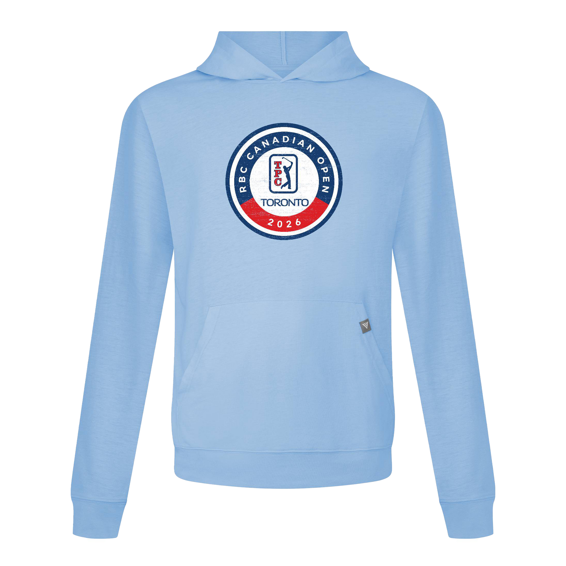 Chandail à capuchon Relay bleu glace pour enfants de l'Omnium canadien RBC