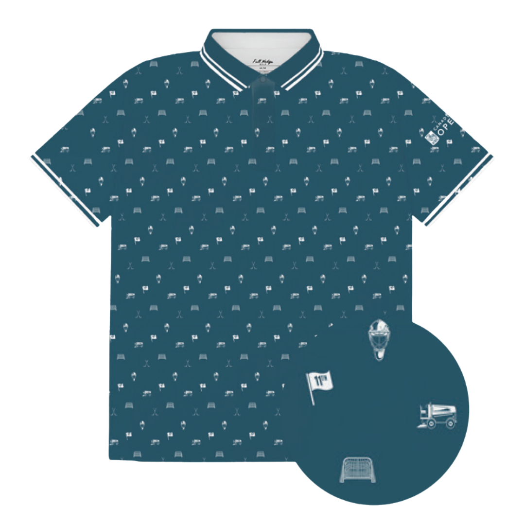 Youth RBC Canadian Open Blue Rink Polo
